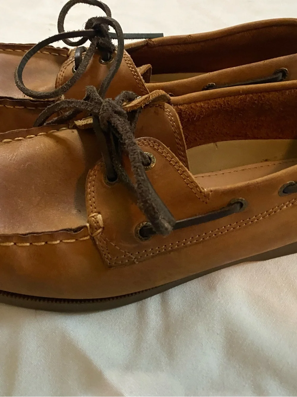 G.H. Bass Hampton Core 2 Leather Boat Shoes - Men's 9.5 W Wide